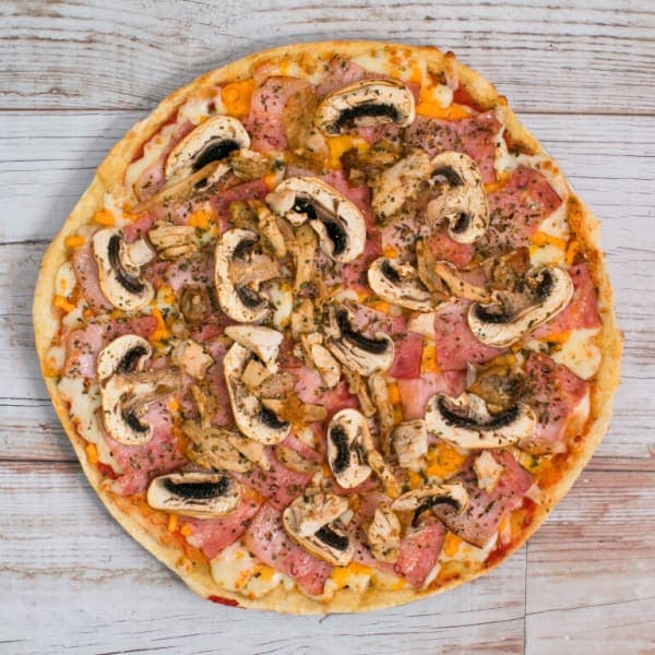 Pizza "La 5 Ingredientes de Miguel"